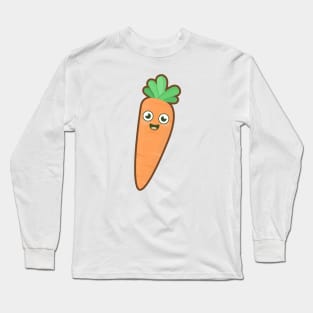 Kawaii Carrot Long Sleeve T-Shirt